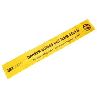 3M Electronic Marking System (EMS) Caution Tape 7905, Yellow, 6 in, Gas