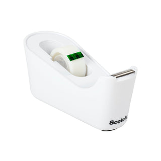 Scotch® Tape Dispenser C18-W, White .75 in x 350 in (19 mm x 8,89 m)