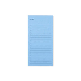 Post-it® Printed Notes NTD-36-BLU3, 2.9 in x 5.7 in (73 mm x 144 mm)