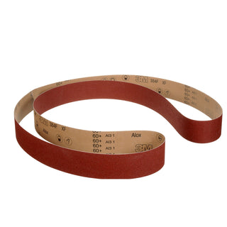 3M Cloth Belt 384F, 220+ XF-weight, 9/16 in x 29-29/32 in, Fabri-lok