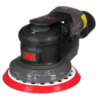 3M Xtract Pneumatic Random Orbital Sander, 88943, 5 in, Central Vacuum