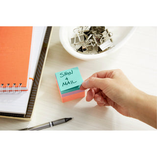 Post-it® Notes Cube 2051-PAS, 1 7/8 in x 1 7/8 in (47.6 mm x 47.6 mm)