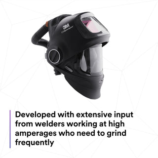 3M Speedglas Heavy-Duty Welding Helmet G5-01 w 3M V-100 Vortex Cooling Valve