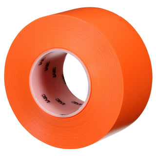 3M Durable Floor Marking Tape 971, Orange, 3 in x 36 yd, 17 mil, 4 Rolls/Case