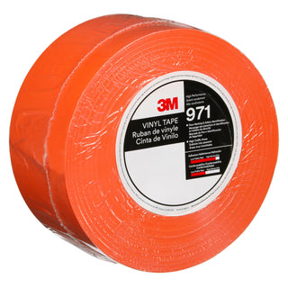 3M Durable Floor Marking Tape 971, Orange, 3 in x 36 yd, 17 mil, 4 Rolls/Case