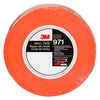 3M Durable Floor Marking Tape 971, Orange, 2 in x 36 yd, 17 mil, 6 Rolls/Case