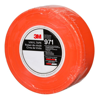 3M Durable Floor Marking Tape 971, Orange, 2 in x 36 yd, 17 mil, 6 Rolls/Case