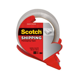 Scotch® Shipping Packaging Tape 3350-RD-36GC, 1.88 in x 54.6 yd (48 mm x 50 m)