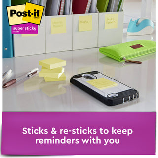 Post-it® Super Sticky Notes 622-8SSCY