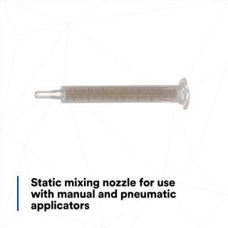 3M Static Mixing Nozzle 38191, 50 mL, 12 Nozzles/Bag