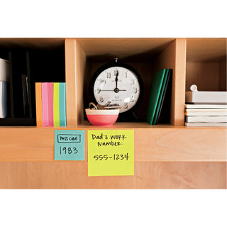 Post-it® Super Sticky Notes 622-8SSMIA, 1 7/8 in x 1 7/8 in (47.6 mm x 47.6 mm)