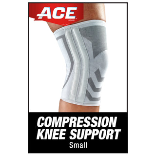 ACE Compression Knee Brace w/Side Stabilizers 207353, S