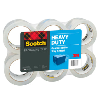 Scotch® Packaging Tape 3850-6-6CC, 1.88 in x 54.6 yd (48 mm x 50 m)