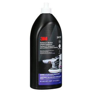 3M Perfect-It Random Orbital Compound 34131, 1 Quart (32 fl oz/946 mL)