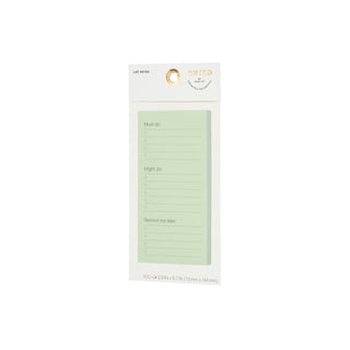 Post-it® List Notes NTD6-36-2, 2.9 in x 5.7 in (73 mm x 144 mm)