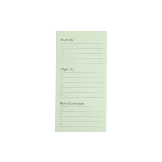 Post-it® List Notes NTD6-36-2, 2.9 in x 5.7 in (73 mm x 144 mm)