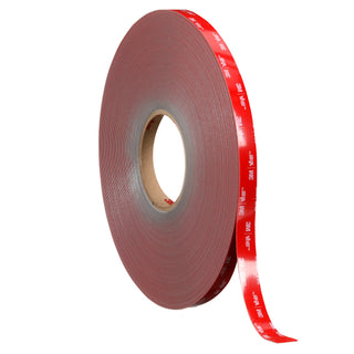 3M VHB Tape RP+040GF, Gray, 1/2 in x 36 yd, 16 mil, Film Liner