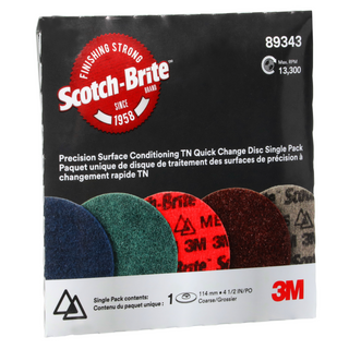 Scotch-Brite Precision Surface Conditioning TN Quick Change Disc, PN-DN, Coarse