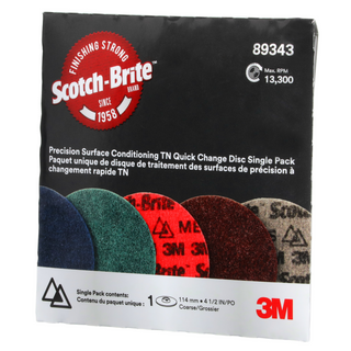 Scotch-Brite Precision Surface Conditioning TN Quick Change Disc, PN-DN, Coarse