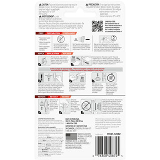 Command Medium Foam Replacement Strips 17021-12ESF, 12 Strips