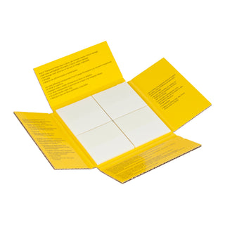 Post-it® Transparent Notes 600-TRSPT-SIOC, 2-7/8 in x 2-7/8 in (73 mm x 73 mm)