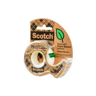 Scotch® Magic Greener Tape 6123-SIOC, 3/4 in x 600 in (19 mm x 15.2 m)