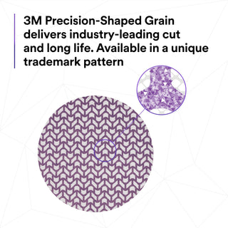 3M Xtract Cubitron II Net Disc 710W, 80+, 8 in x NH, Die 800L