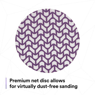 3M Xtract Cubitron II Net Disc 710W, 320+, 5 in x NH, Die 500X, 50/inner