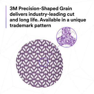 3M Xtract Cubitron II Net Disc 710W, 120+, 6 in x NH, Die 600Z