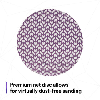 3M Xtract Cubitron II Net Disc 710W, Multi-Grade, 6 in x NH, Die 600Z