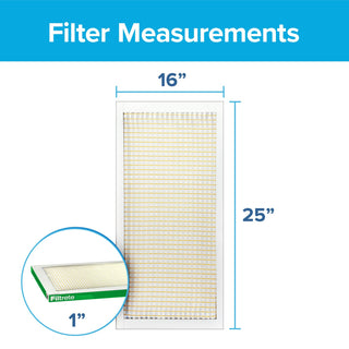 Filtrete Electrostatic Air Filter 700 MPR 701-4, 16 in x 25 in x 1 in