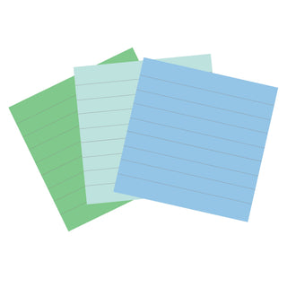 Post-it® Super Sticky Recycled Notes 675R-3SST, 4 in x 4 in (101 mm x 101 mm)