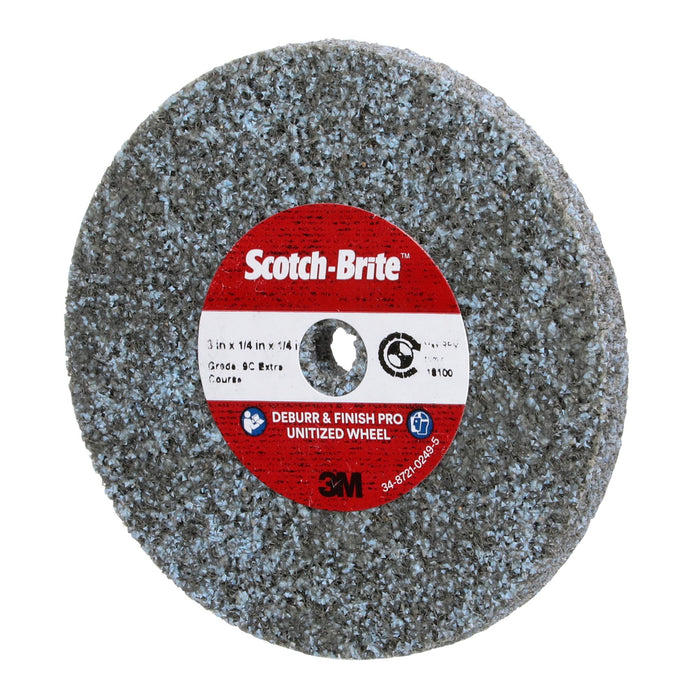 Scotch-Brite Deburr & Finish Pro Unitized Wheel, DP-UW, 9C Extra
Coarse+