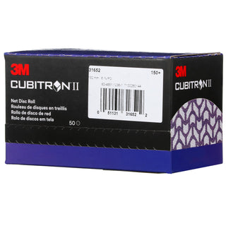 3M Cubitron II Net Disc Roll 31652, 150+, 6 in, 50 Discs/Roll