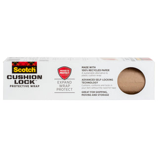 Scotch Cushion Lock Protective Wrap PCW-1230, 12 in x 30 ft (304 mm x 9.14 m)