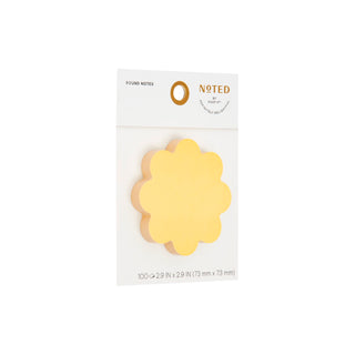 Post-it® Shaped Notes NTDW-DSY-2, 2.9 in x 2.9 in (73 mm x 73 mm)