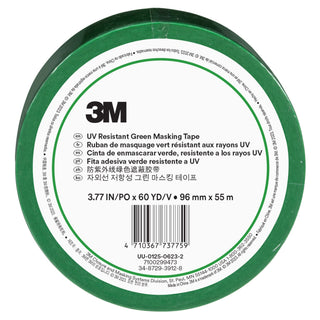 3M UV Resistant Green Masking Tape, 96 mm x 55 m