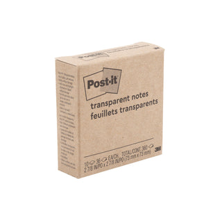 Post-it® Transparent Notes 600-TRSPT-10PK