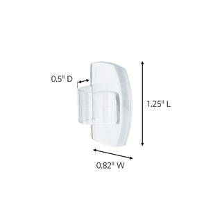 Command Outdoor Light Clips with Foam Strips 17017CLR-AWES