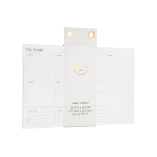 Post-it® Weekly Calendar NTD8-WCAL-1, 10 in x 7 in (25.4 cm x 17.7 cm)