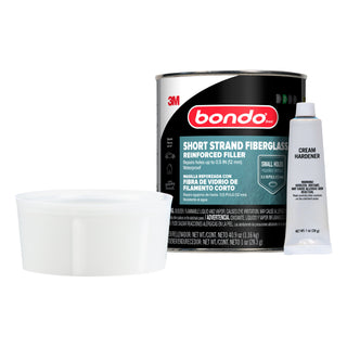 Bondo® Short Strand Fiberglass Reinforced Filler SS-QT-ES, 2.56 lb/1.16kg