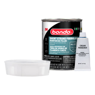 Bondo® Short Strand Fiberglass Reinforced Filler SS-PT-ES, 21 oz (595.34 g)