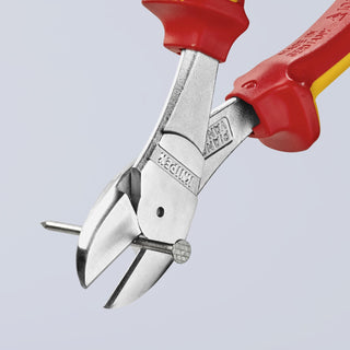 Knipex 74 06 200 8" High Leverage Diagonal Cutters-1000V Insulated