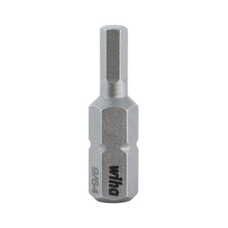 Wiha Tools 71339 Hex Inch Insert Bits, 9/64" x 25 mm, 10 Pk.