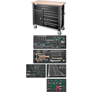 Stahlwille 98830204 Tool Assortment with workbench