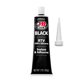 J-B Weld 31319 Black Silicone Sealant & Adhesive, 3 oz.