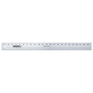 Johnson 40-0564 24" Aluminum Inch/Metric Straight Edge