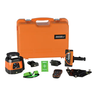 Johnson 40-6590I JLX Horizontal/Vertical Tracking Rotary Laser Kit with GreenBrite