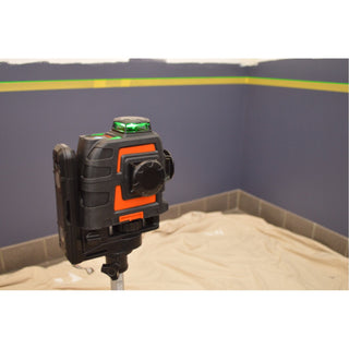 Johnson 40-6674 Self-Leveling 3x360° Laser with GreenBrite Technology