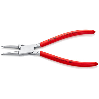 Knipex 44 13 J2 7" Internal Snap Ring Pliers-Forged Tips